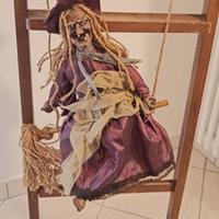 bambola befana da appendere 