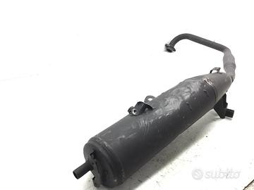 YAMAHA YS 125 SCARICO MARMITTA CON AMMACCATURE E A