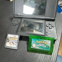Ds lite con giochi pokemon