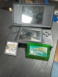 Ds lite con giochi pokemon