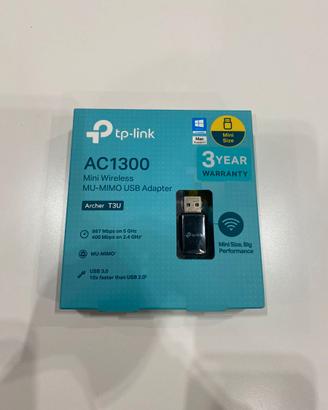 Usb Scheda Di Rete WI-FI TP LINK AC 1300