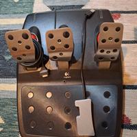 Pedaliera Logitech con adattatore 3DRap