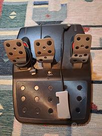 Pedaliera Logitech con adattatore 3DRap