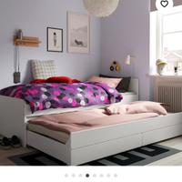 Letto Ikea con secondo letto estraibili e cassetti