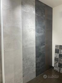 Gres Porcellanato Effetto Metallo Pietra