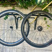 Ruote Fulcrum Racing Quattro Carbon Rim 10/11/12 V