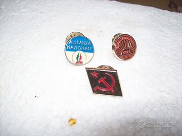 3 pins /spille politica