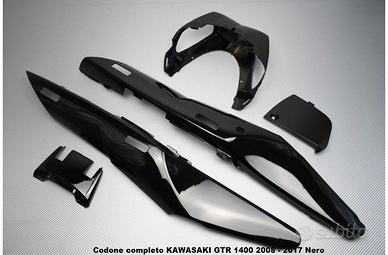 Codone completo KAWASAKI GTR 1400 2008 - 2017 Nero