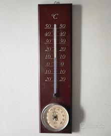 Termometro igrometro vintage per interni
