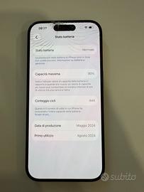 IPHONE 15 PRO 256GB BLU