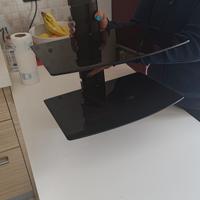 Mensole per decoder tv vetro da muro