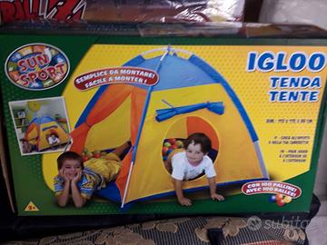 Igloo tenda per bimbi