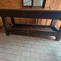 tavolo da falegname da esposizione 