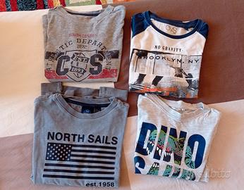 Set 4 maglie manica lunga bimbo