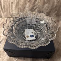 Vaso e centrotavola in cristallo di bohemia