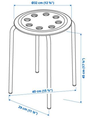 Sgabello piccolo IKEA