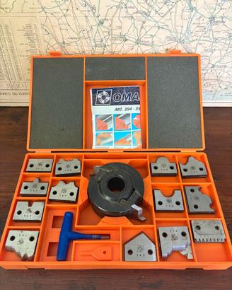 Set Fresa Multiprofilo OMAS