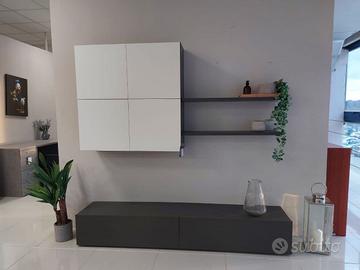 Parete attrezzata per soggiorno mobile tv