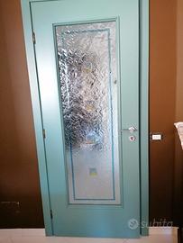 Porte interne colore tiffany