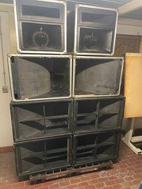 Impianto stile Turbosound Cx700