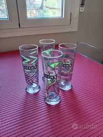 BICCHIERI BIRRA (4) DA COLLEZIONE "BYPAO" DEL 2016