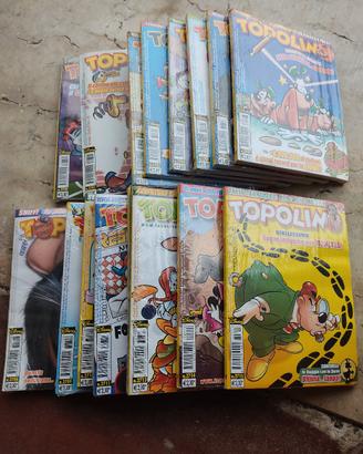 lotto fumetti topolino blisterati 