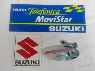 Adesivi vari vintage Suzuki movistar moto 