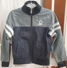 giubbino Benetton doubleface taglia 6/7 anni