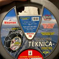 Catene auto misura 70, spessore 9 mm TEKNICA