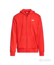 Aprilia Felpa Red con Cappuccio XL