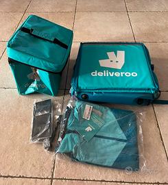 Kit zaino borsa giacca Deliveroo