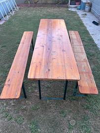 Set tavolo birreria