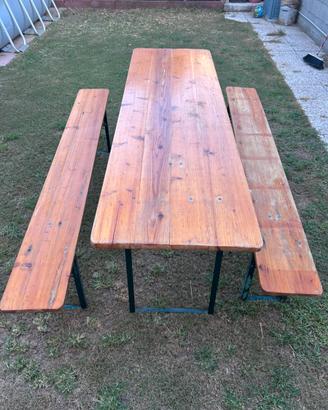 Set tavolo birreria