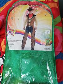Costume carnevale cowboy uomo (tag. 46/48)