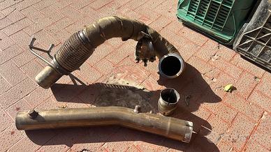 Downpipe Miltek 200 celle