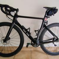 Bicicletta da corsa Full Carbon Aero Taglia 52