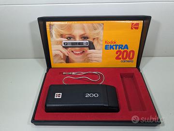 Fotocamera Vintage Kodak EKTRA 200 Custodia Box