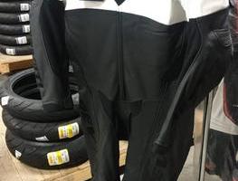 Tuta Intera Pelle Rev'it Nova Black White Tg 52