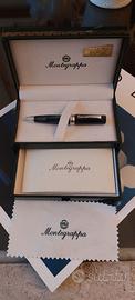 Penna Montegrappa 1912 Micra blu argento 925 NOS