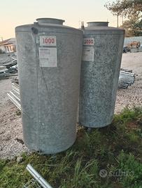 Serbatoio acciaio zincato - 1000lt - Cordivari