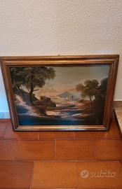 quadro raffigurante bosco 
