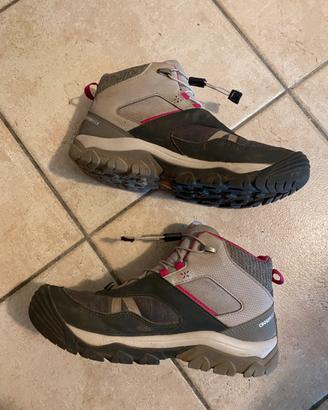 Scarponcino trekking decathlon mis 37 bambino/a