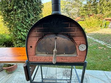 Forno pizza Pizzaparty con mobile e accessori