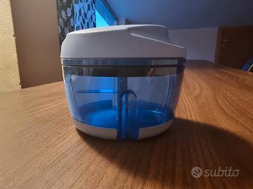 Tupperware frullino a mano TURBO-CHEF blu 