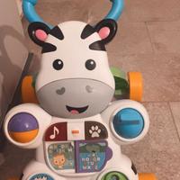 Carrello zebra primi passi Fisher Price