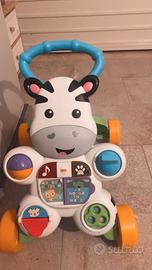 Carrello zebra primi passi Fisher Price