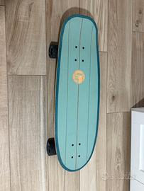 SurfSkate Slide 31” celeste con Casco e protezioni