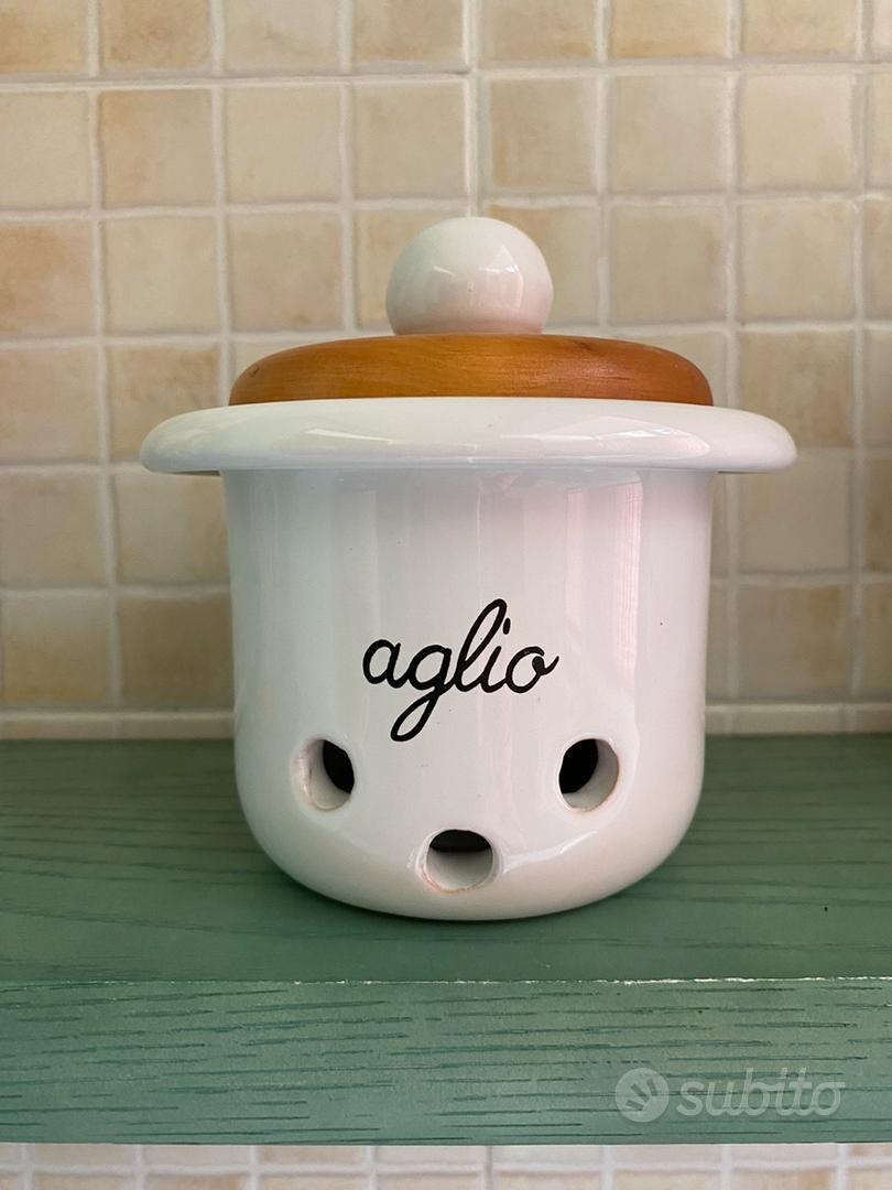 Porta aglio e porta cipolla in ceramica - Arredamento e Casalinghi In  vendita a Napoli