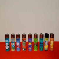 Lotto 9 Accendini Clipper da Collezione - Grafich