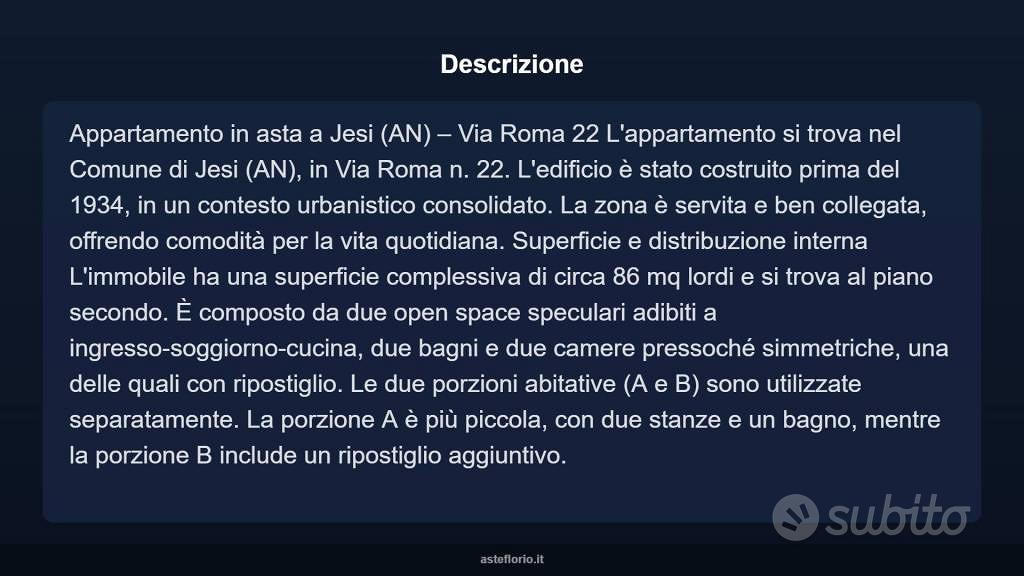 Appartamento – Jesi - Vista 4
